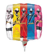 9" Airfill Only Power Rangers-Ninja Steel Balloon