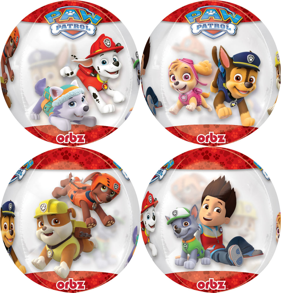 16" Paw Patrol Chase and Marshall Bubble Balloon
