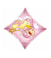 4" Airfill Only Ciguena Es Nina Globo Balloon (Spanish)