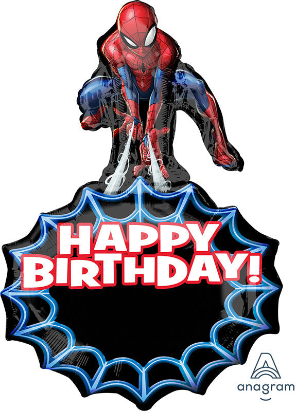 34" Spider-Man Balloon Personalize