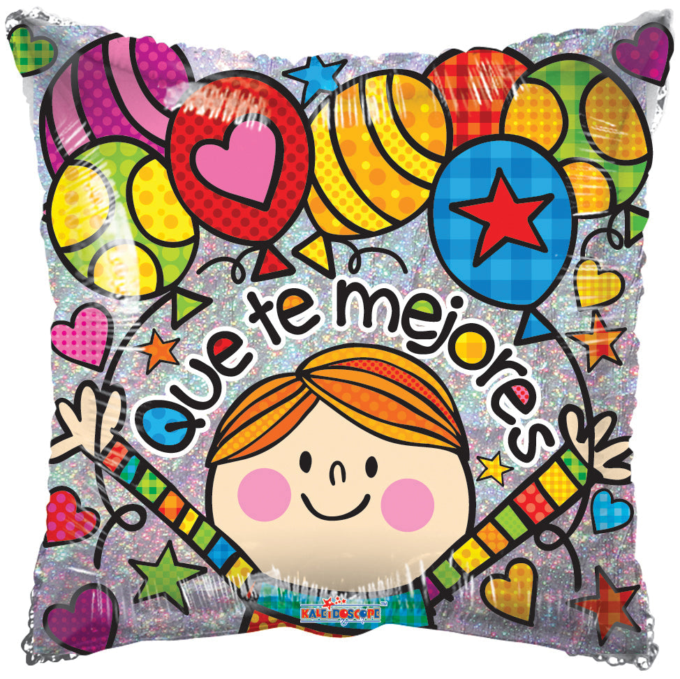 18" Que Te Mejores Nino Holog. Balloon (Spanish)
