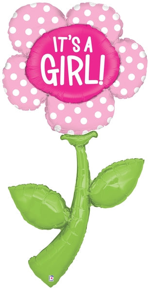 5 foot (two pre-attached balloons) Fresh Picks It's A Girl