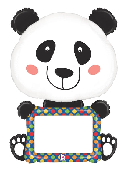 48" Shape Packaged ReMARKables Panda Balloon