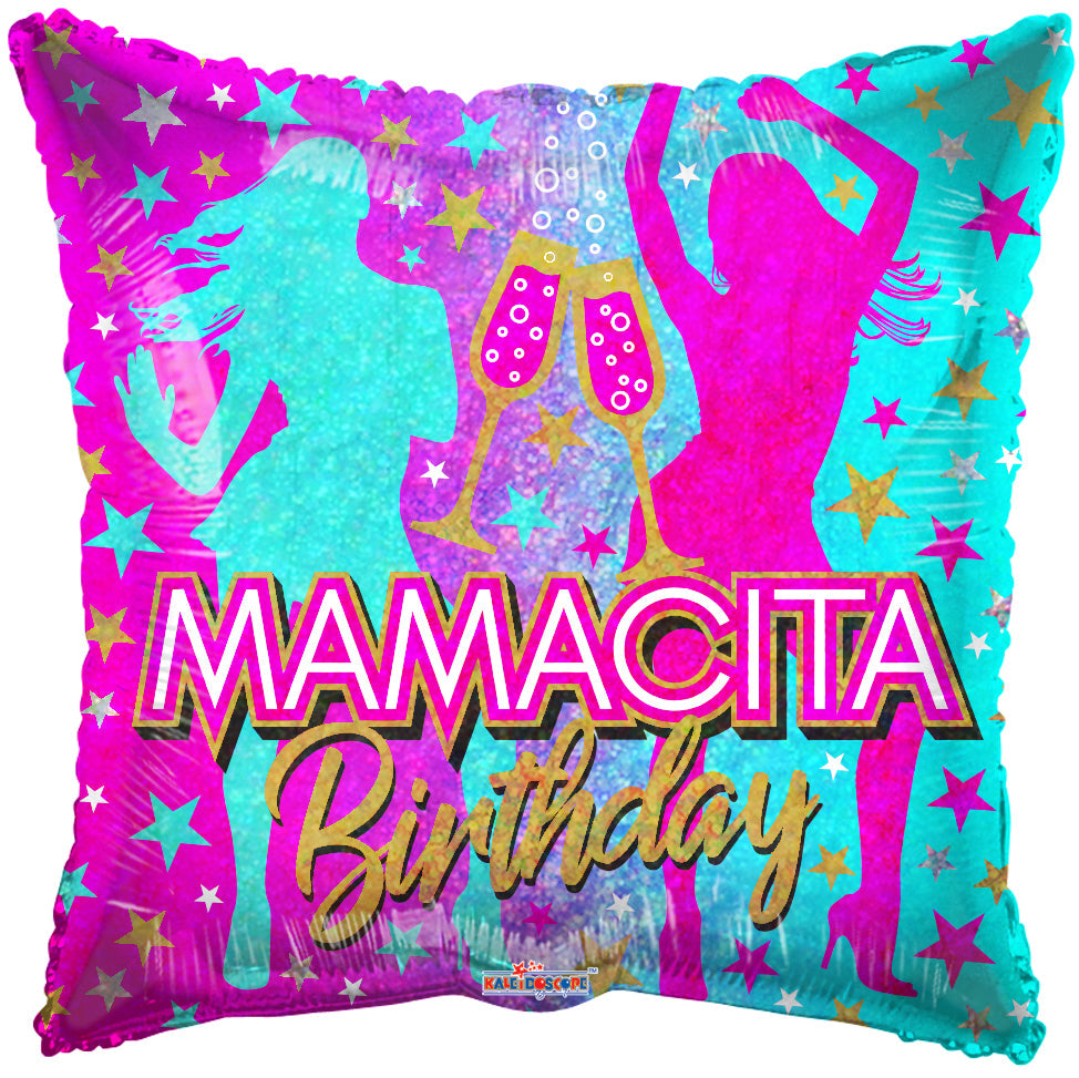 18" Mamacita Cumple (Spanish) Foil Balloon