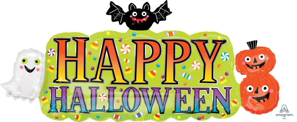 36" Jumbo Halloween Banner Balloon
