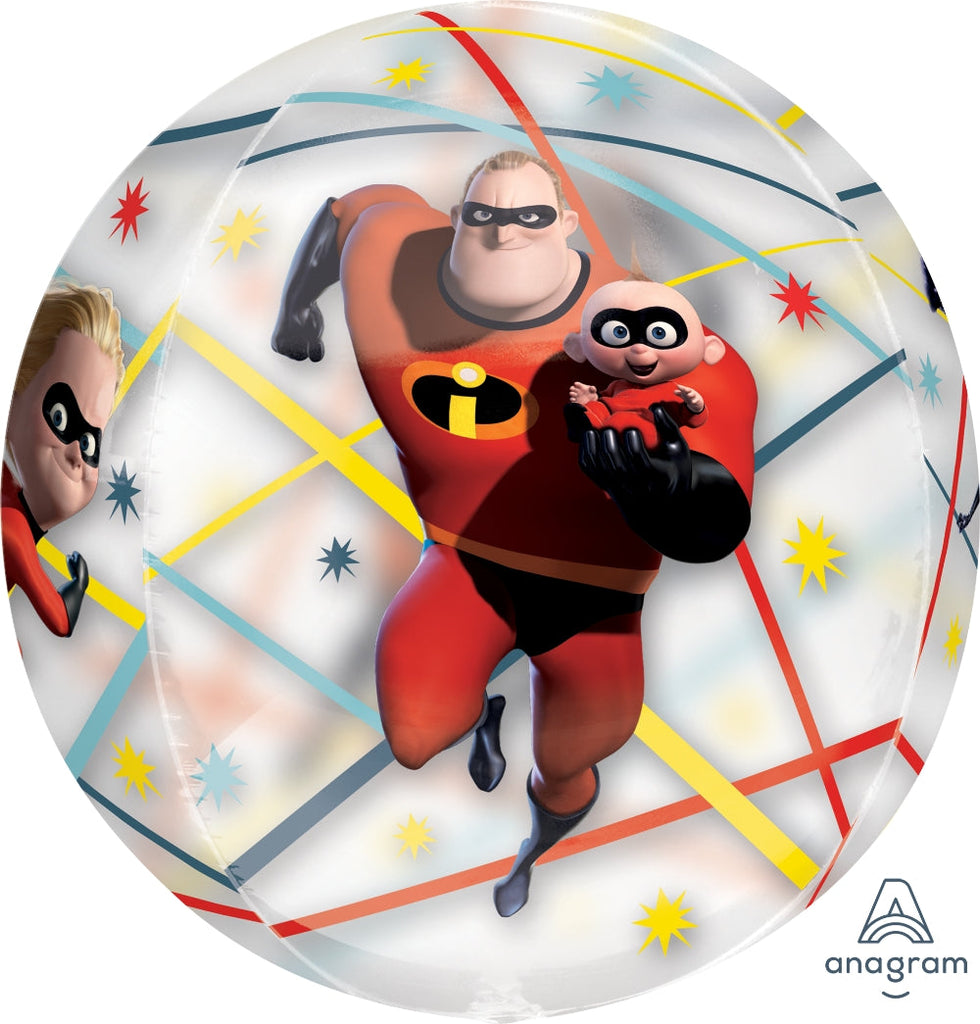 16" Orbz The Incredibles Foil Balloon