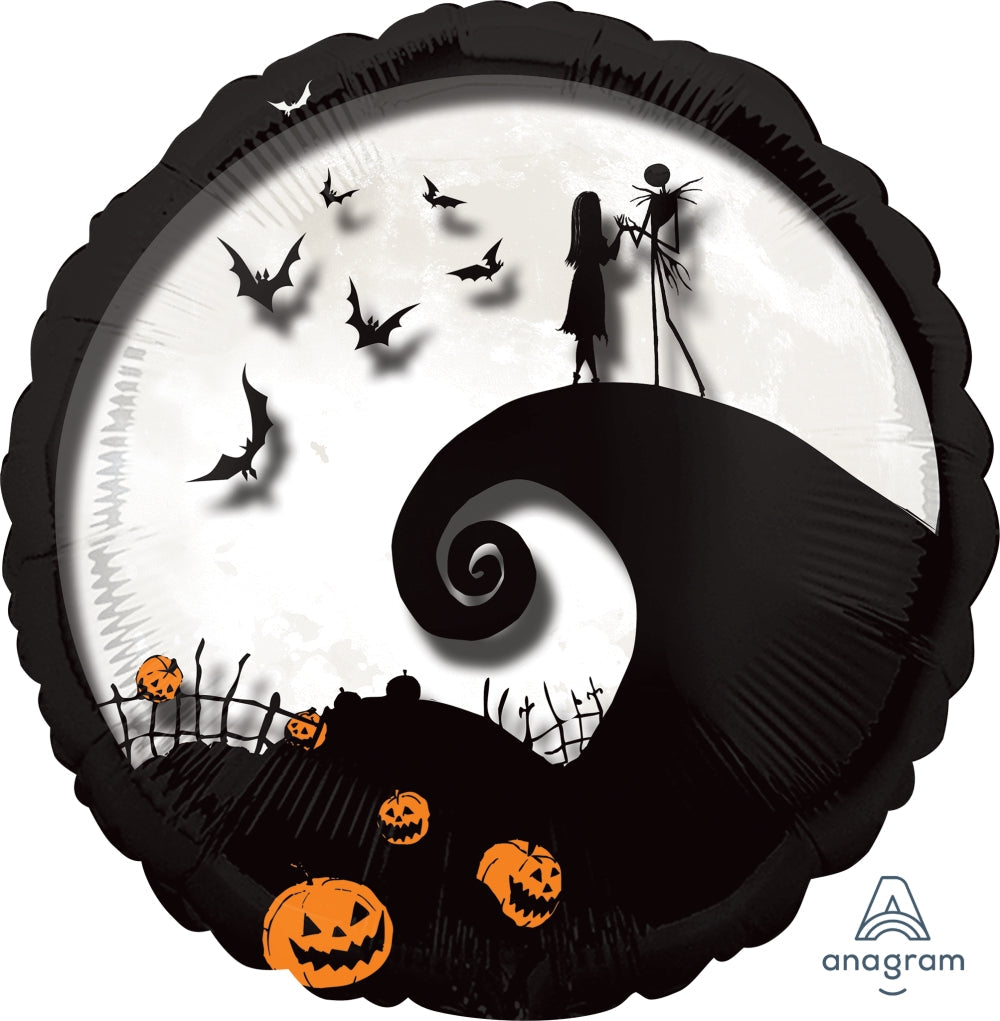32" Jumbo Nightmare Before Christmas Foil Balloon