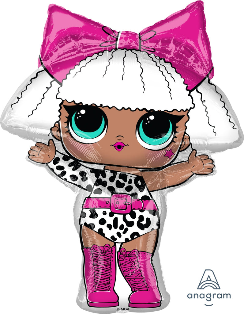 34" Lol Surprise Diva Foil Balloon