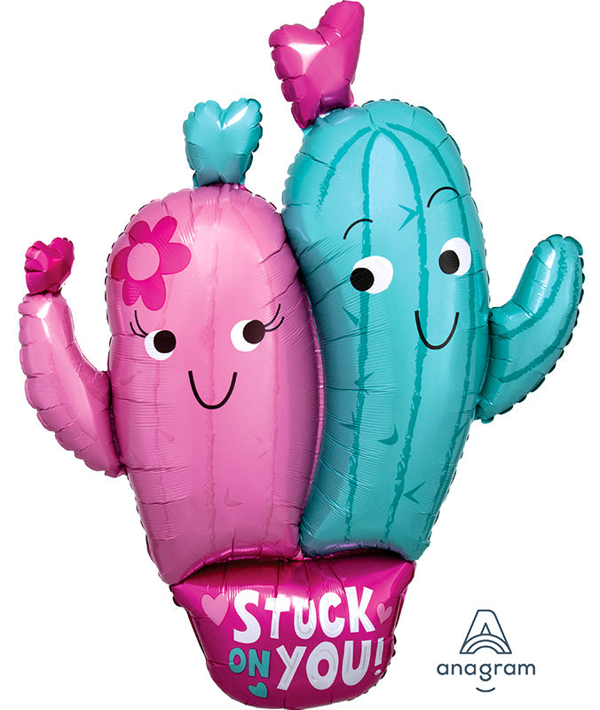 36" Stuck on You SuperShape Foil Balloon