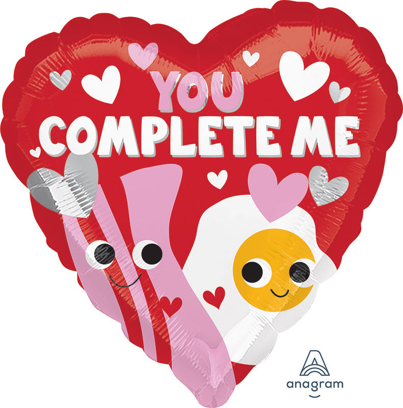 18" You Complete Me Foil Balloon