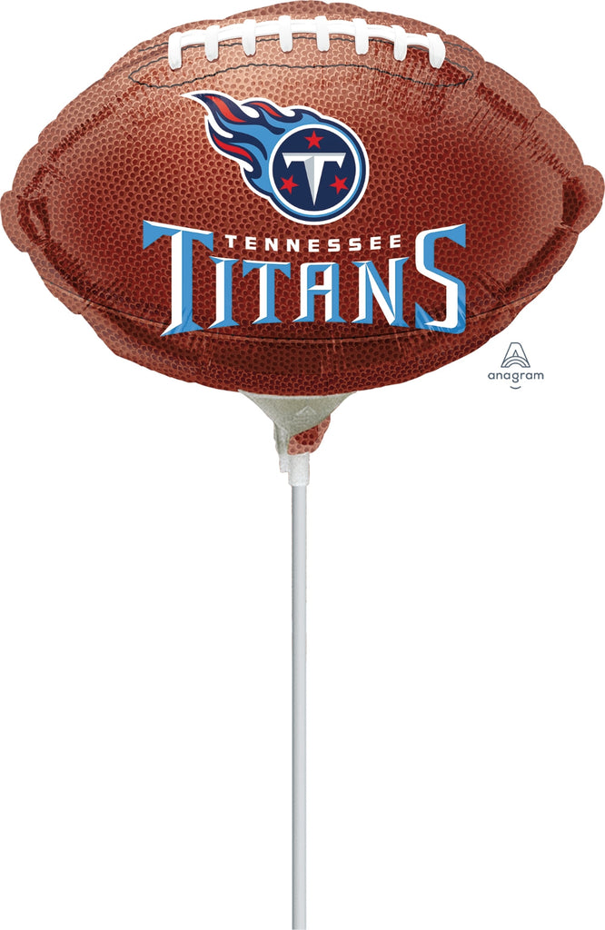 Airfill Only Tennesee Titans Football Foil Balloon