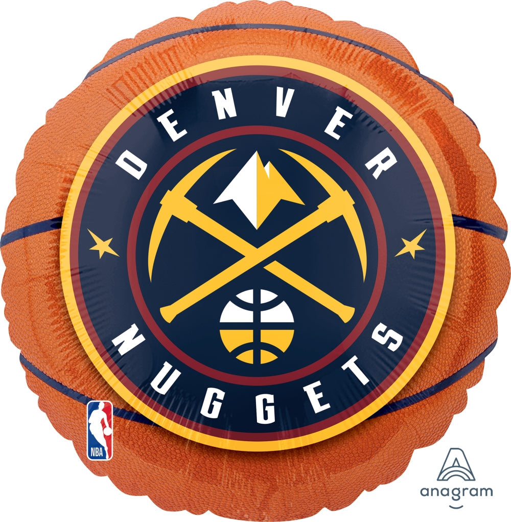 18" Denver Nuggets Foil Balloon
