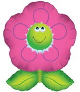 28" Smiling Flower Balloon