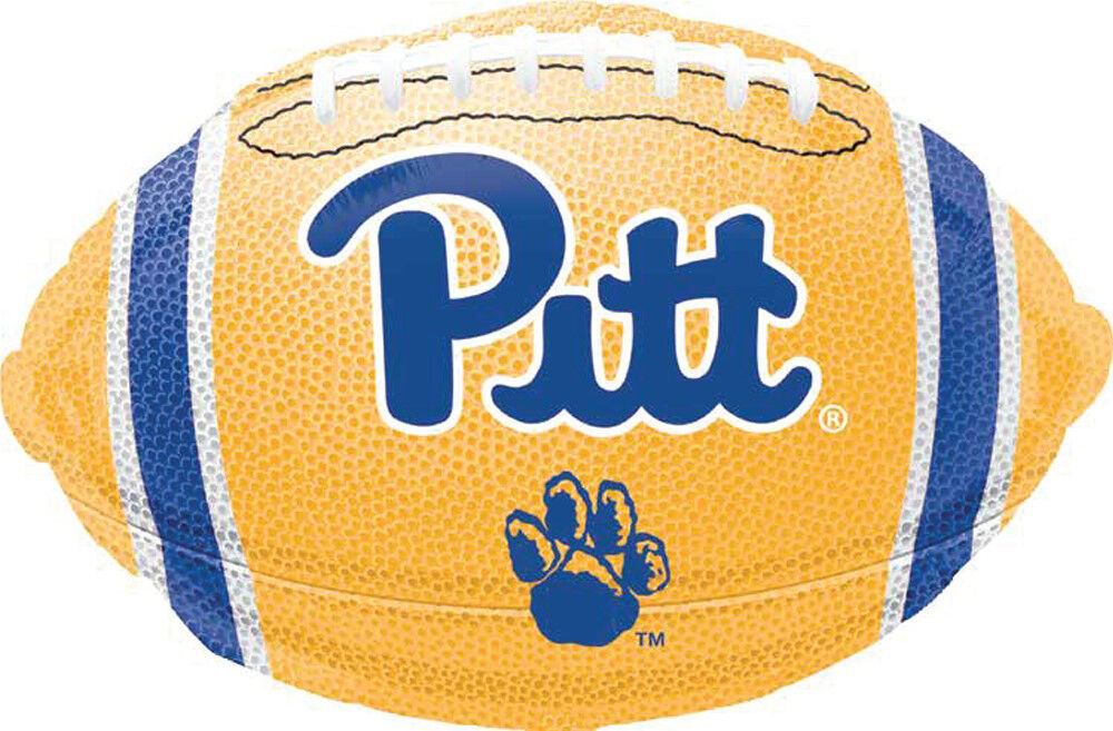 Uninflated 18" Junior Shape University of Pittsburgh Foil Balloon Manufactured By Anagram Amscan Leader in Foil Balloons/MD