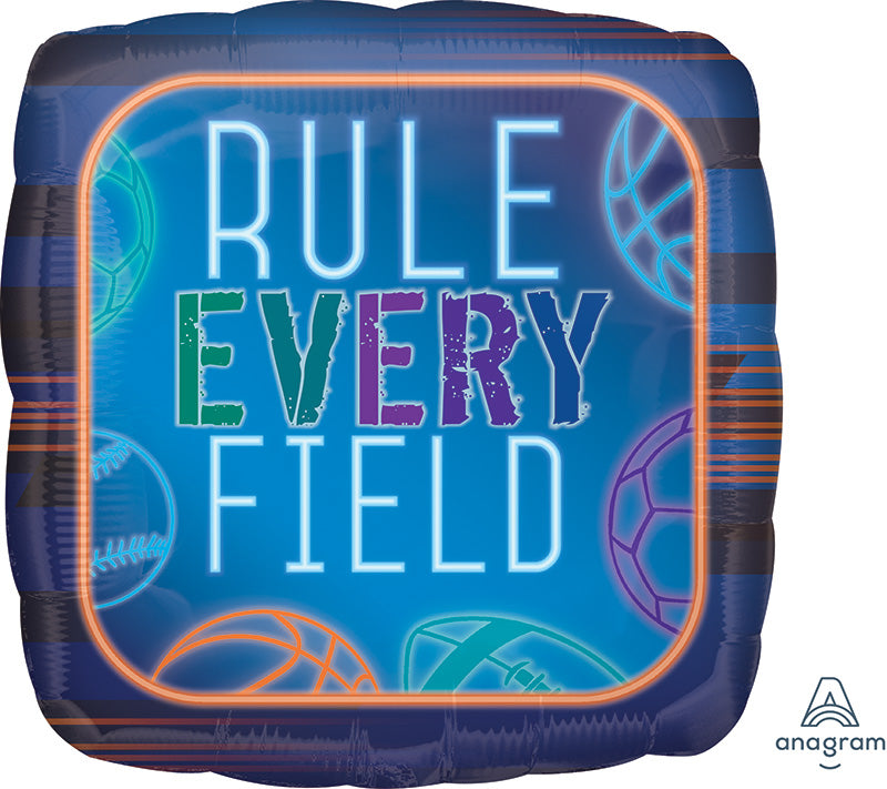 28" Birthday Baller Jumbo Foil Balloon