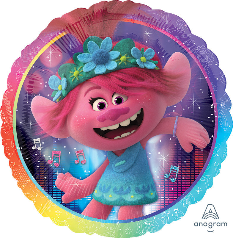 18" Trolls World Tour Foil Balloon