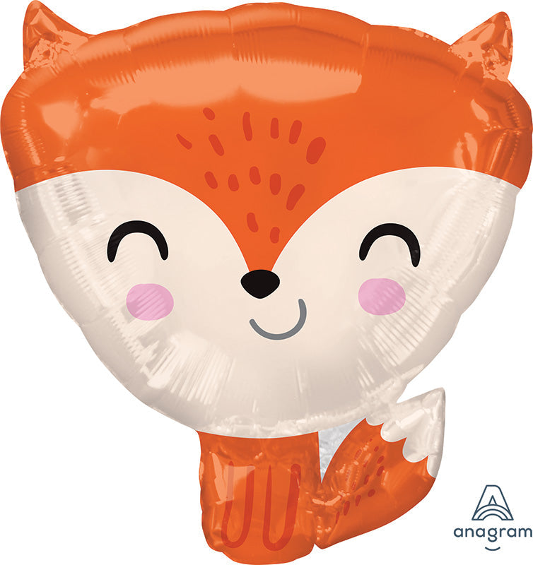18" Fox Foil Balloon