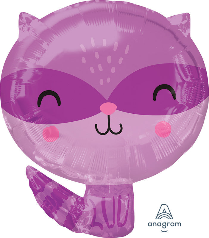18" Raccoon Foil Balloon