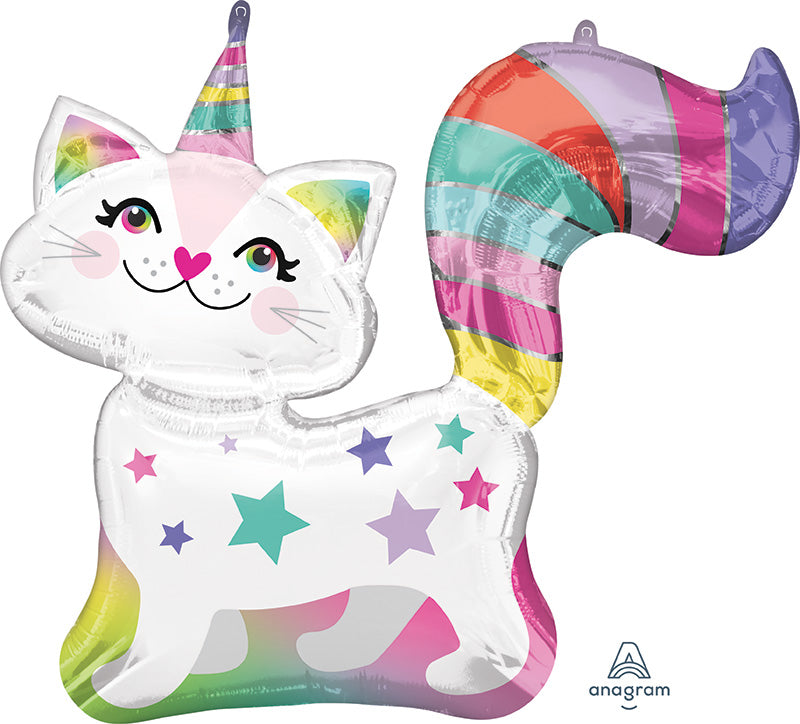 31" Caticorn SuperShape Foil Balloon
