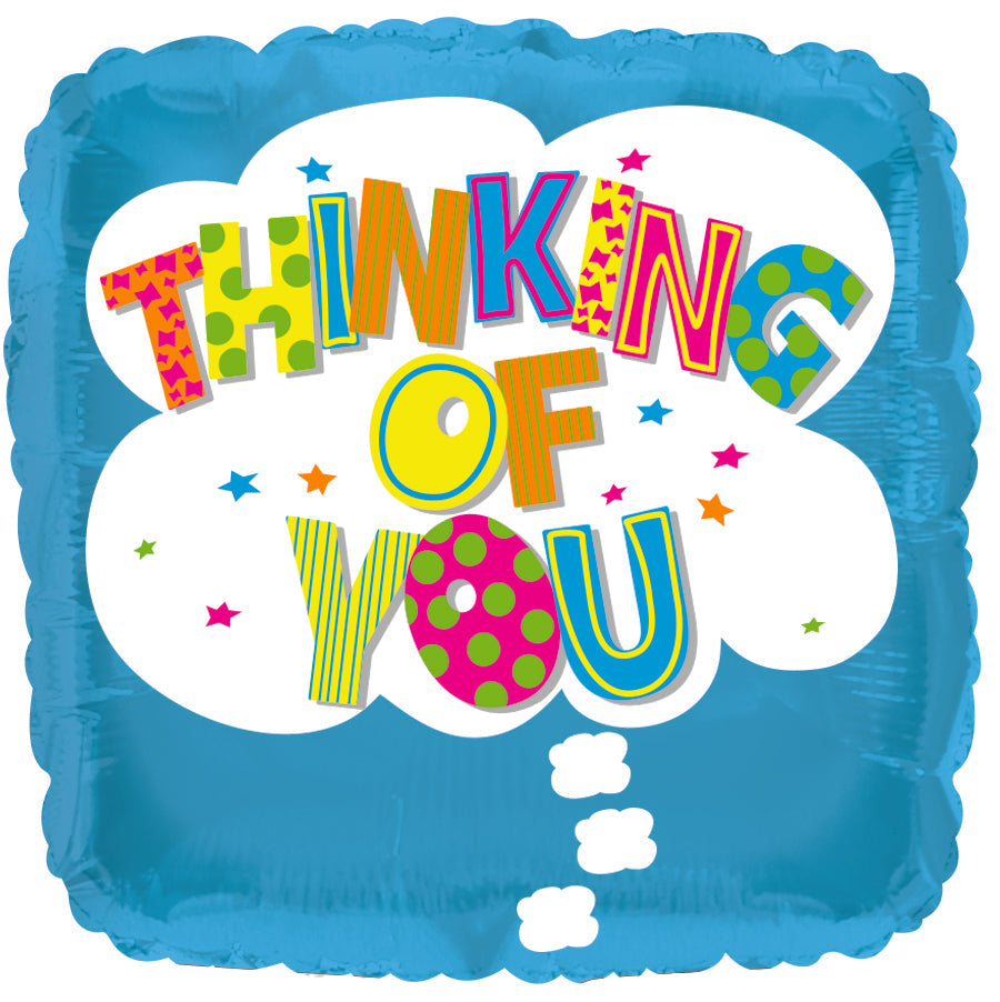 17" Thinking Of You Cloud Foil Balloon