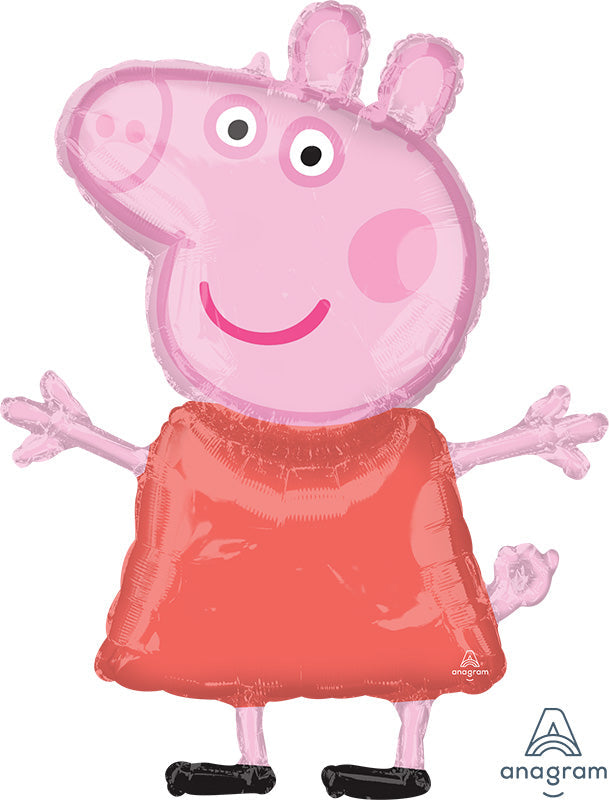 32" SuperShape Peppa Pig Foil Balloon