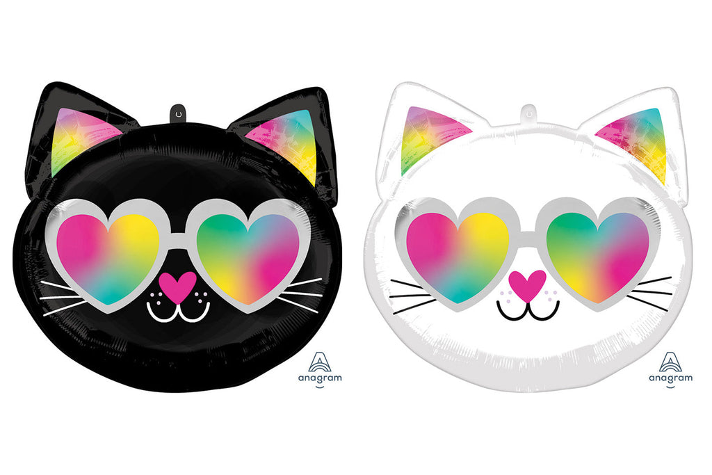 17" Cool Kitty Foil Balloon