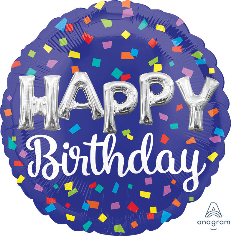 28" Jumbo Happy Birthday Balloon Letters Foil Balloon