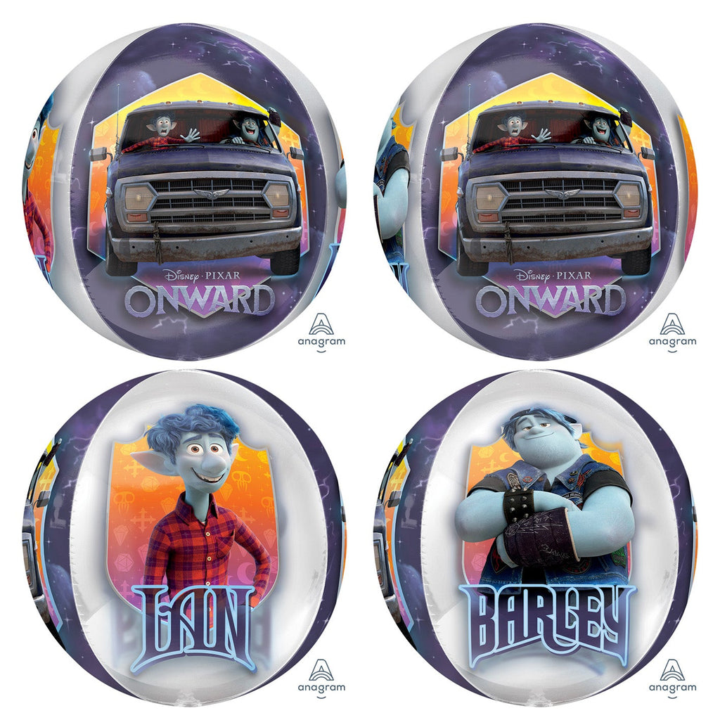 16" Orbz Clear Onward Foil Balloon