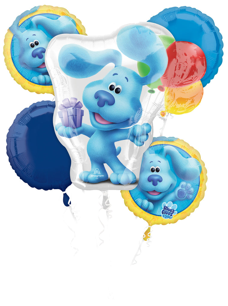 Bouquet Blue's Clues Foil Balloon