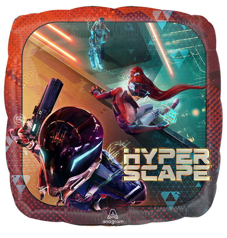 18" Hyperscape Foil Balloon