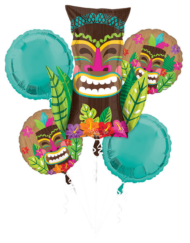 Bouquet Vintage Tiki Foil Balloon