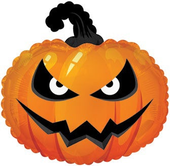 22" Grumpy Pumpkin Balloon