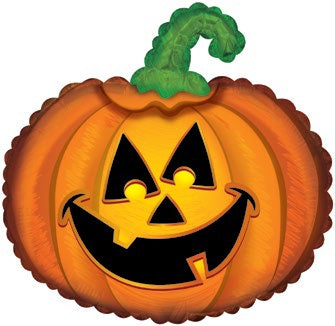 22" Happy Pumpkin Balloon