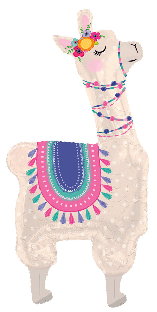 36" Llama Shape Foil Balloon