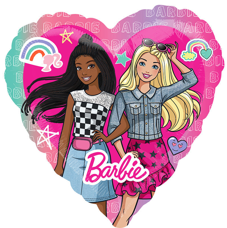28" Barbie Dream Together Foil Balloon