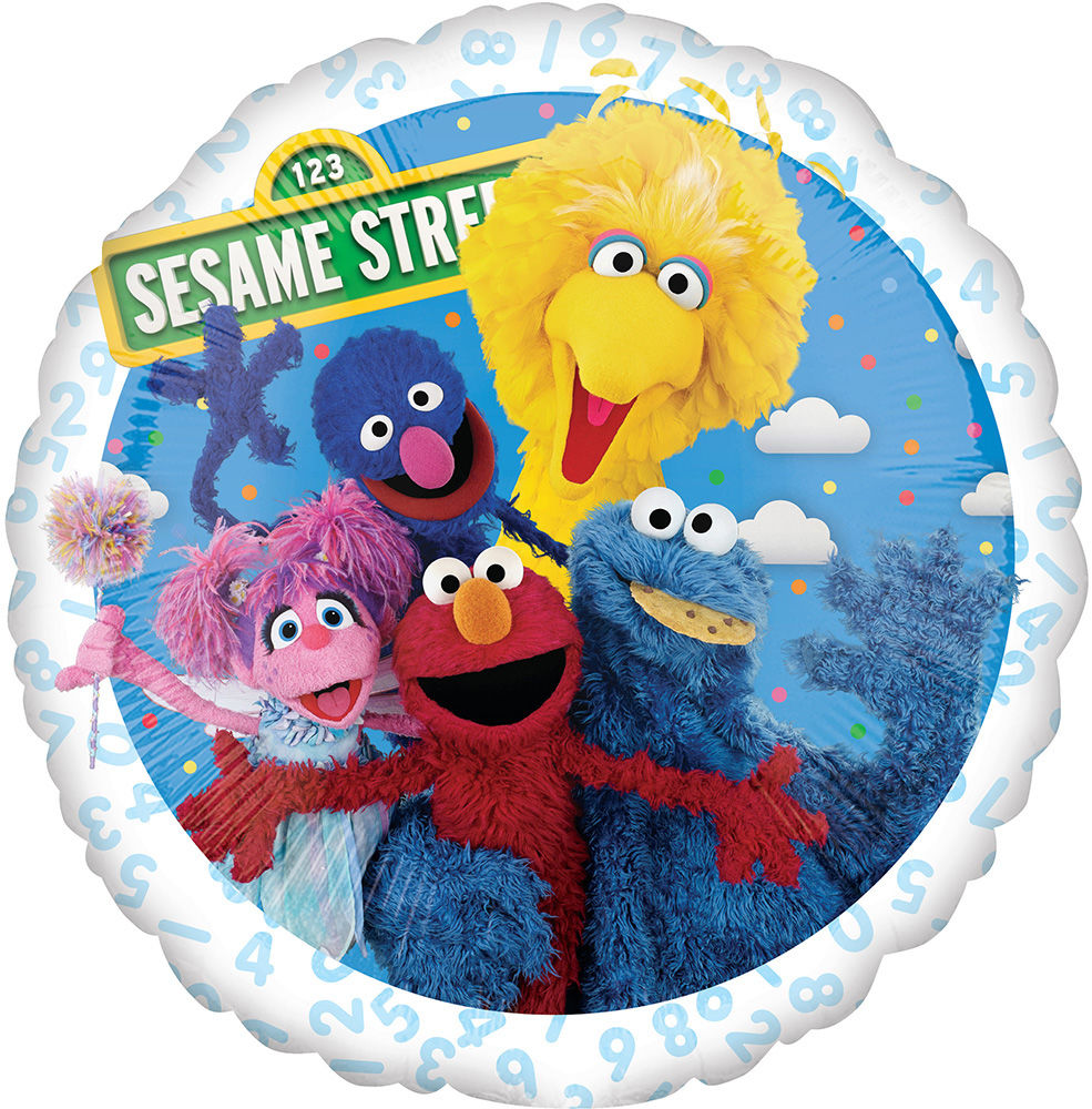 17" Sesame Street Foil Balloon