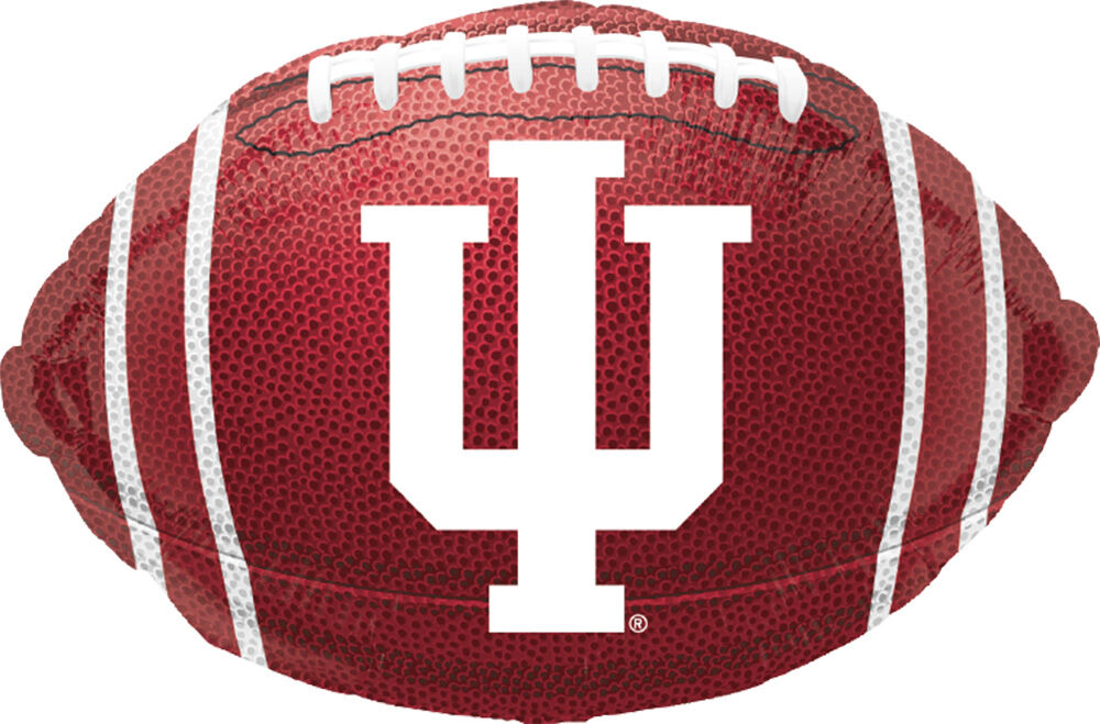 Uninflated 17" University of Indiana Foil Balloon Manufactured By Anagram Amscan Leader in Foil Balloons CD