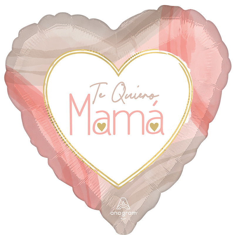 18" Cutout Collage Mama Foil Balloon