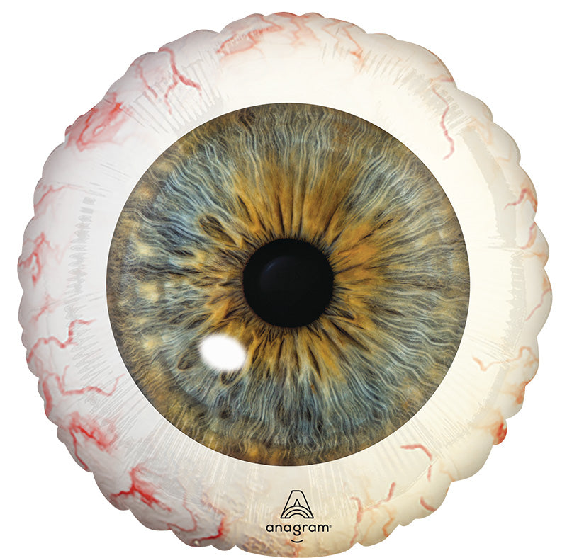 28" Jumbo Creepy Eyeball Foil Balloon