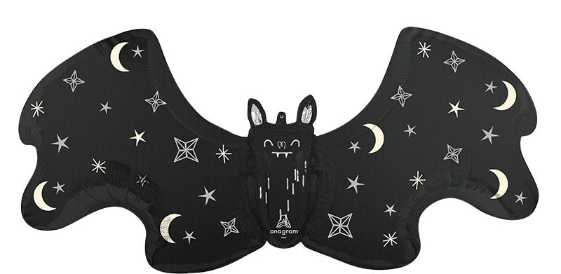 40" Jumbo Satin Bat Attack Foil Balloon