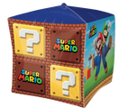 Uninflated 15" Jumbo Cubez Mario Bros Foil Balloon Manufactured By Anagram Amscan Leader in Foil Balloons/MD