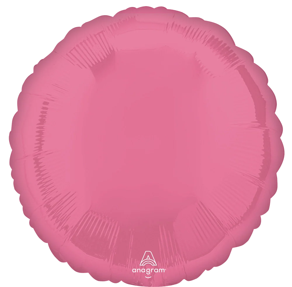 18 Inches Vibrant Pink Foil Balloon
