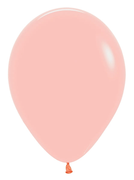 5" Sempertex Latex Balloons (100 Per Bag) Pastel Matte Melon