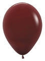 Uninflated 5" Sempertex Latex Balloons (100 Per Bag) Deluxe Merlot Manufactured By Semptetex Balloons Online Mississauga