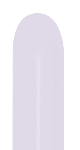 260B Betallatex Pastel Matte Lilac Latex Balloons (50 Per Bag)