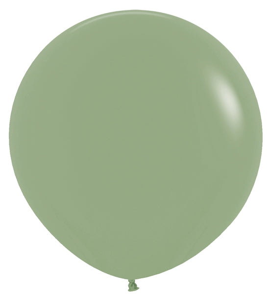 24 Inches Latex Deluxe Eucalyptus Latex Balloons (3 Per Bag)