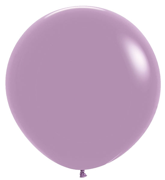 24 Inches Sempertex Latex Balloons (3 Per Bag) Pastel Dusk Lavender