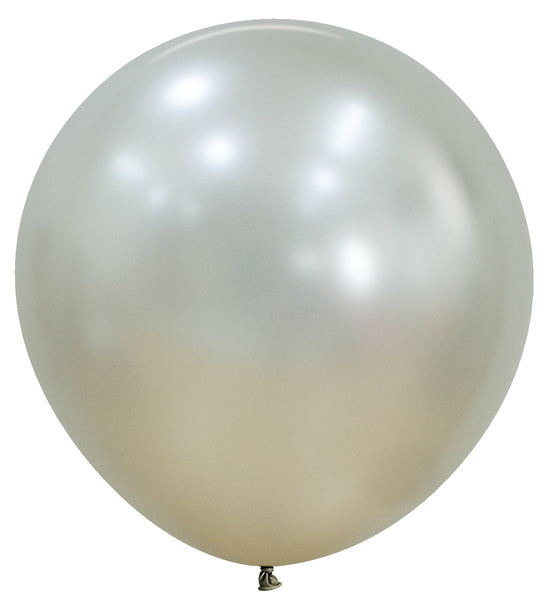 Uninflated 24" Sempertex Latex Balloons (10 Per Bag) Silk Cream Pearl Made By Semptetex Balloons Online Mississauga