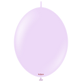 6 inches Kalisan BrandLinked Balloons Together Linking Balloons Called K Link Macaron Lilac 50 Per Bag