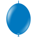 6 inches Kalisan BrandLinked Balloons Together Linking Balloons Called K Link Standard Blue 50 Per Bag